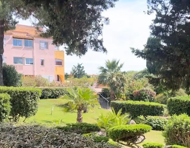 T2 Climatise A 2 Min Du Mole Avec Balcon Et Piscine *